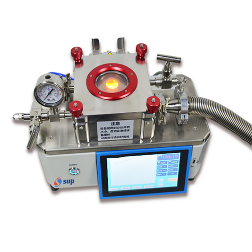 Small Lab High Temperature 1000℃ Vacuum Heating Stage Hot Plate Equipment Machine