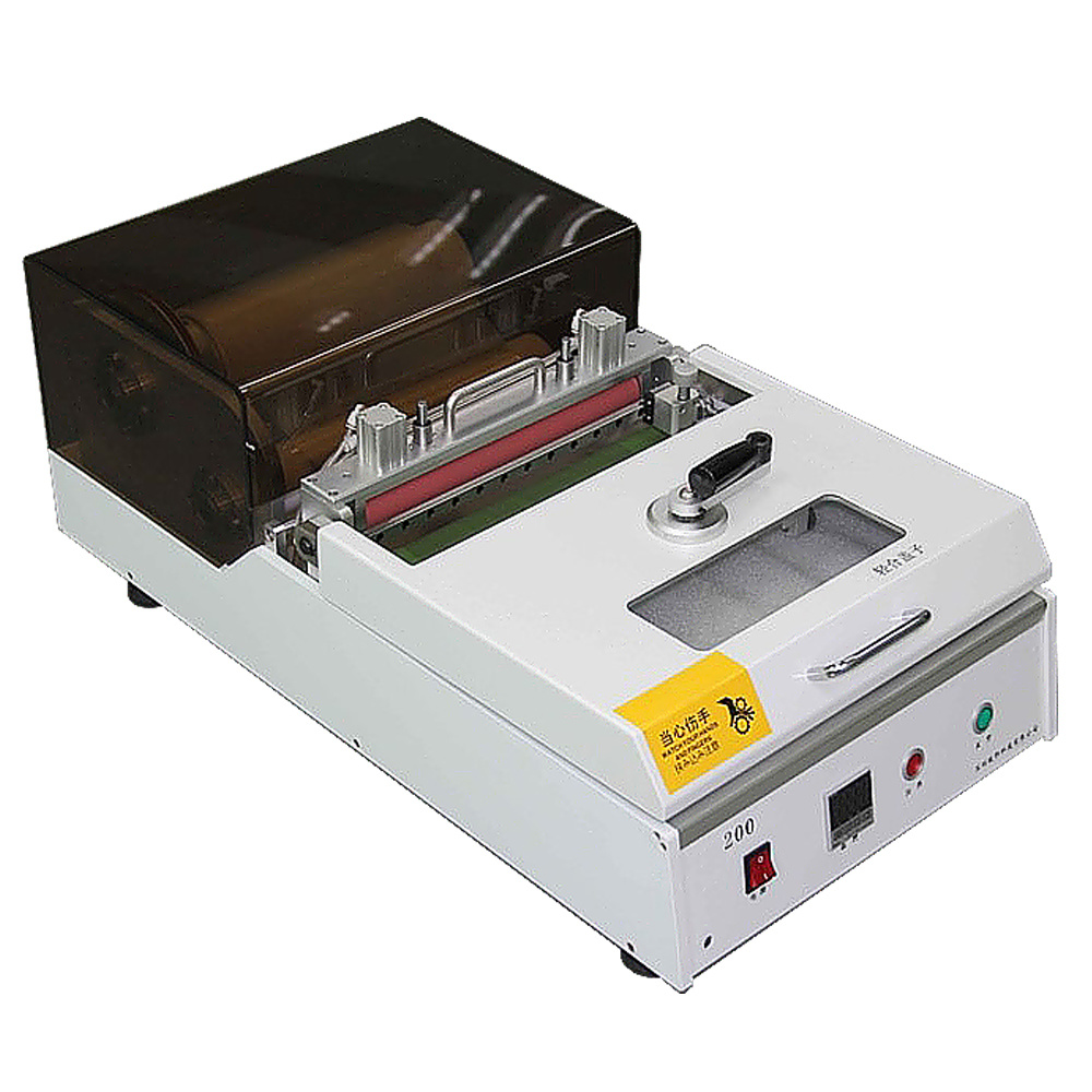 Manual Wafer Laminator Film Applicator for 6,8,12 inch Wafer Coating Bonding Equipment Blue Thin Film Lamination System