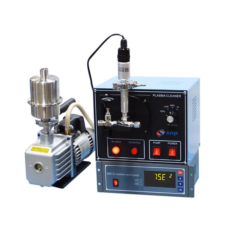 Small Lab Plasma Cleaner for Semiconductor Surface Treatment 