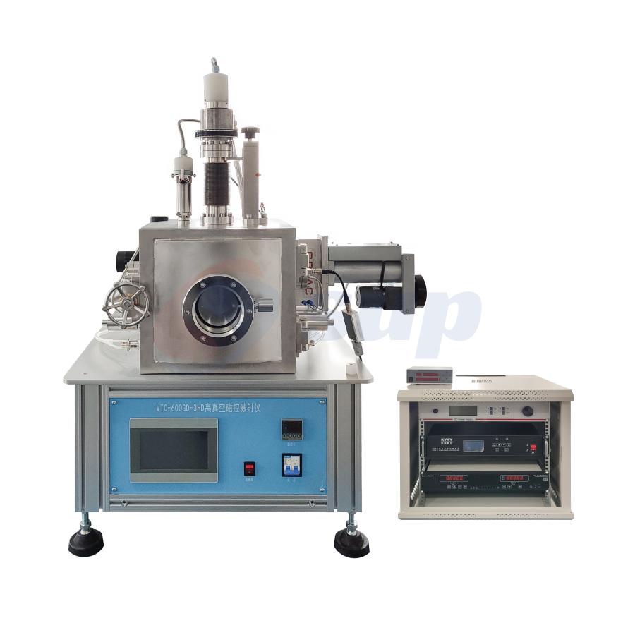 High Vacuum Magnetron Sputtering System for Semiconductor Fabrication and Thin Film Deposition