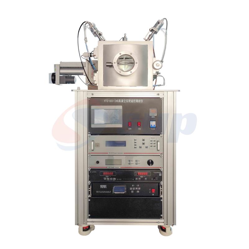 High Vacuum Magnetron Sputtering System for Versatile Thin Film Deposition