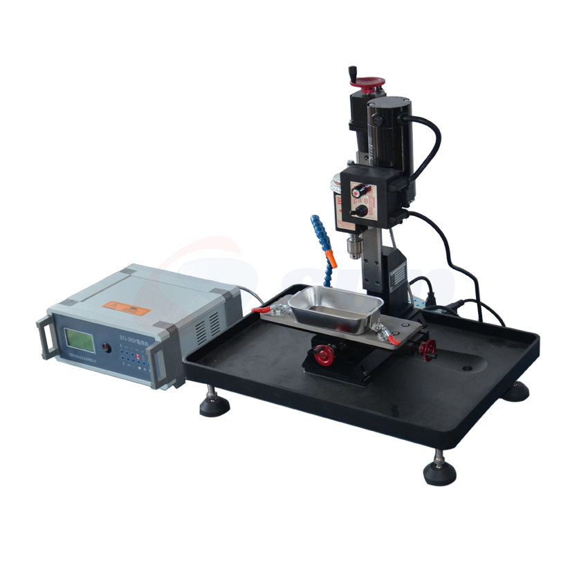 Precision CNC Corner Rounder Punch​ for Cylinder Sample with Diamond Hollow Core Drill Bits