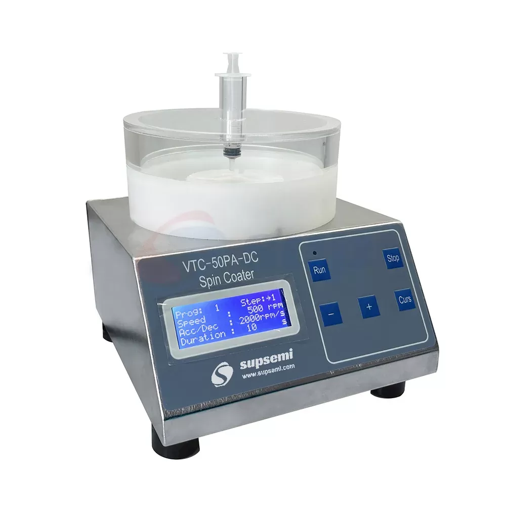 Precision Mini Spin Coater for Laboratory Glove Box Use